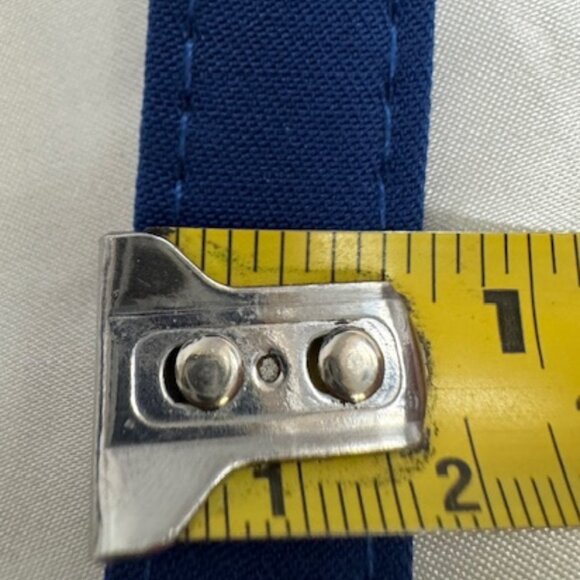 NWOT Women's Skinny Blue Belt - Picture 2 of 3